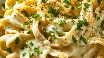 alfredo-sose-mit-frischkase-nudeln