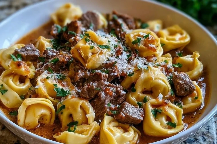 cremige-cheesesteak-tortellini