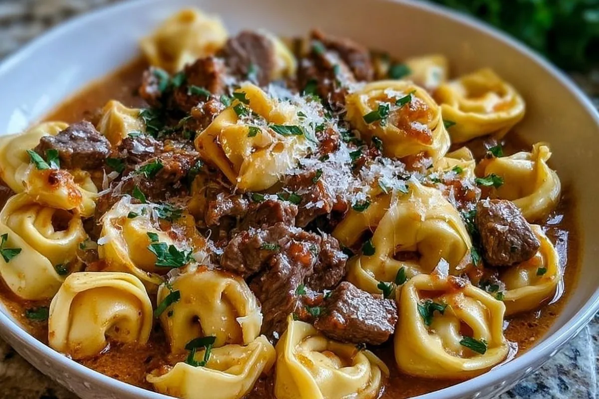 cremige-cheesesteak-tortellini