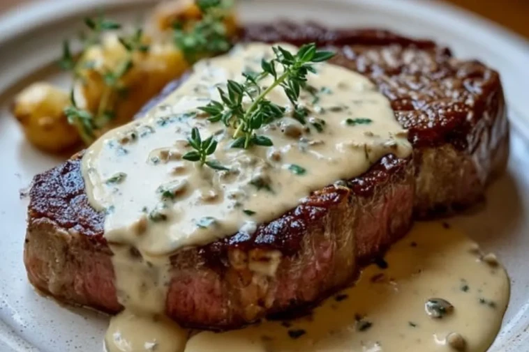 saftiges-steak-mit-cremiger-knoblauchsose